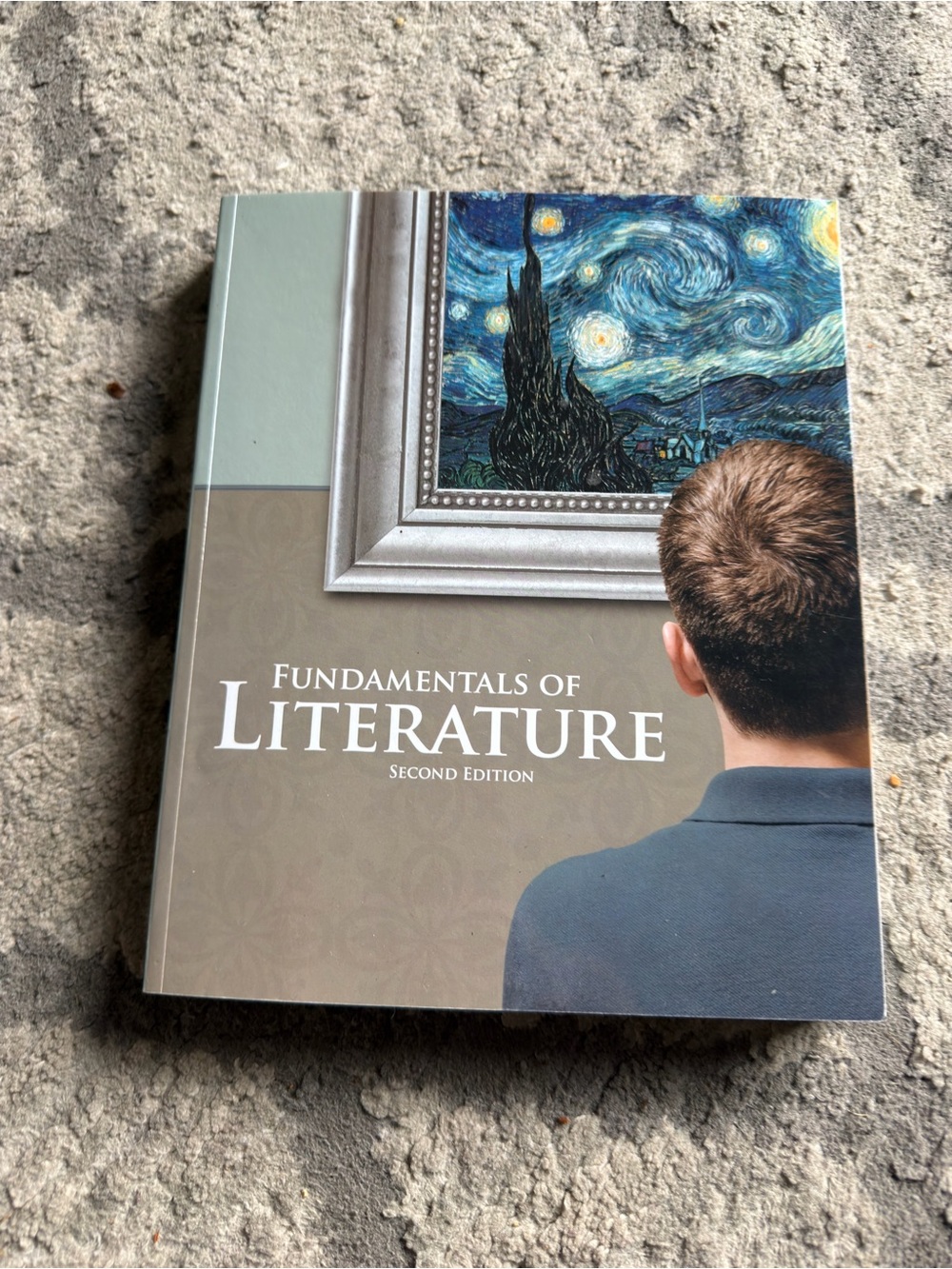 Fundamentals of Literature, Second Edition — Brown & Blue Cover